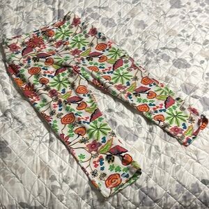 Cute floral Zelos leggings 1X